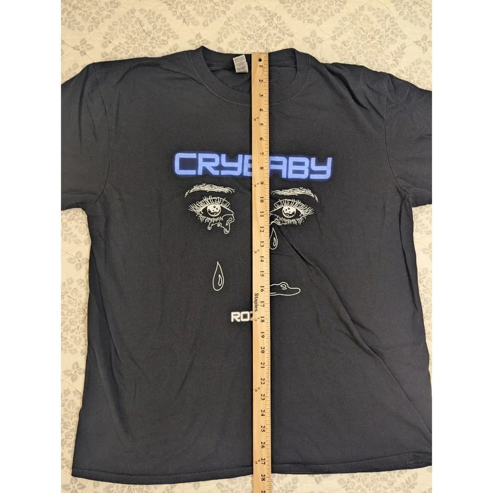 Rozy Band Crybaby Mens T-Shirt Blk XL‎ Texas Punk Alt Edgy RōZY Rock Metal